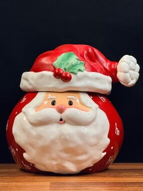 BURTON & BURTON Santa Cookie Jar